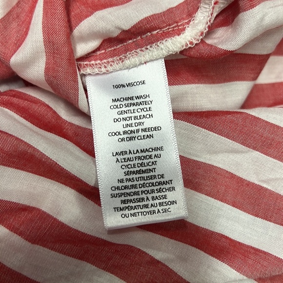 Beachlunchlounge striped long sleeve shirt size S - Picture 10 of 14